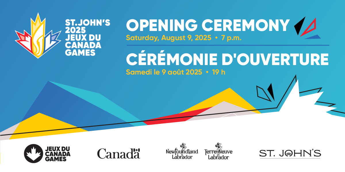 Opening Ceremony 2025 St. John’s Canada Summer Games